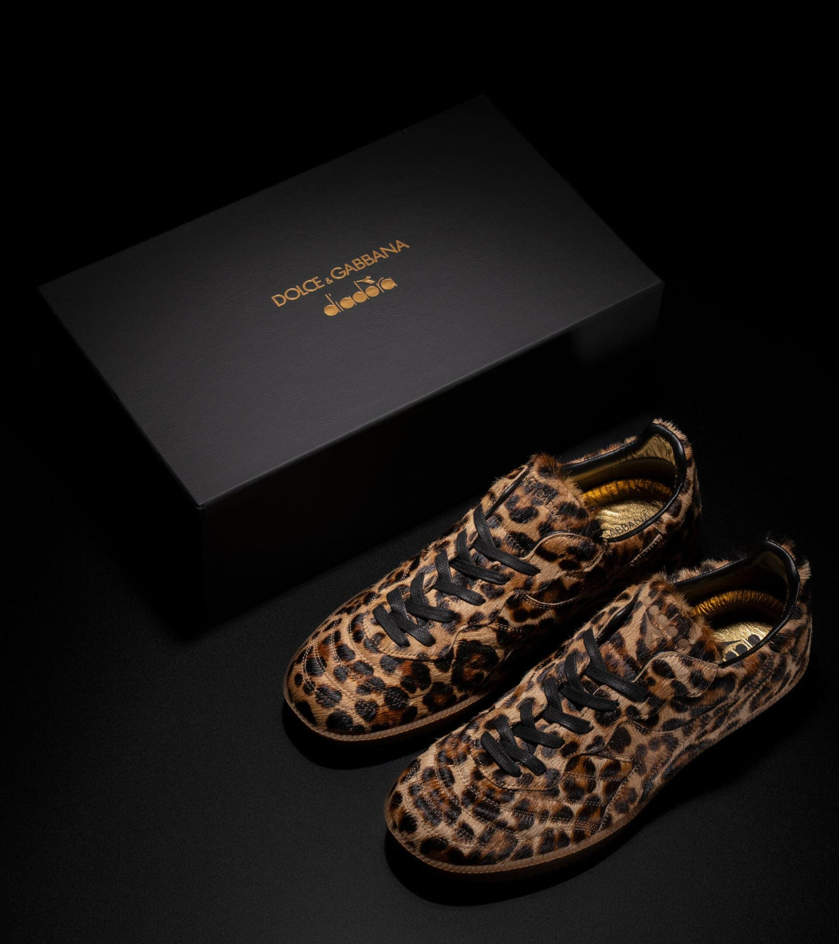 Diadora Brasil Indoor Dolce&Gabbana Natural Leopard