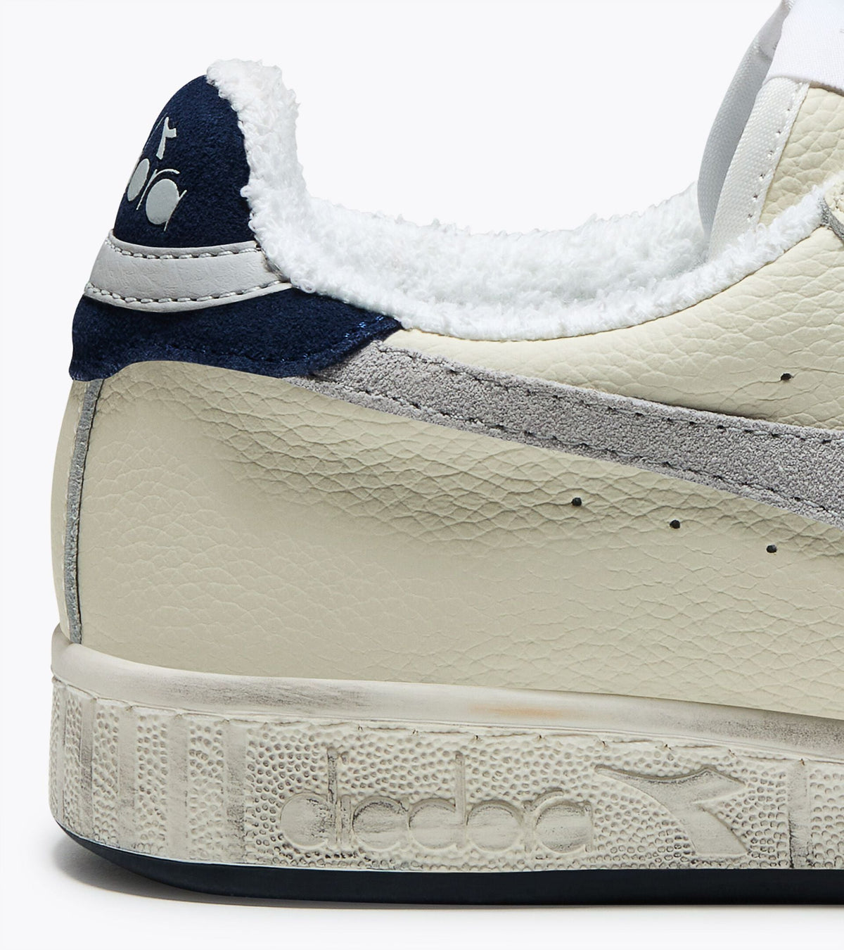 Diadora Game Low Suede Towel White/Gray
