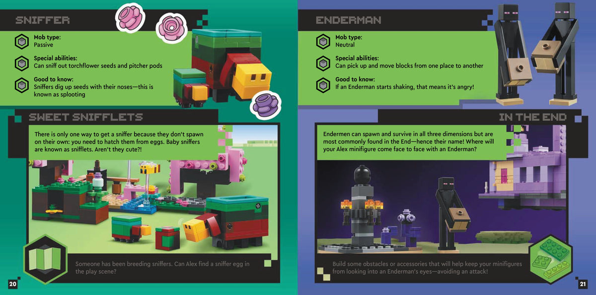 Lego ALEX VS CREEPER MINECRAFT