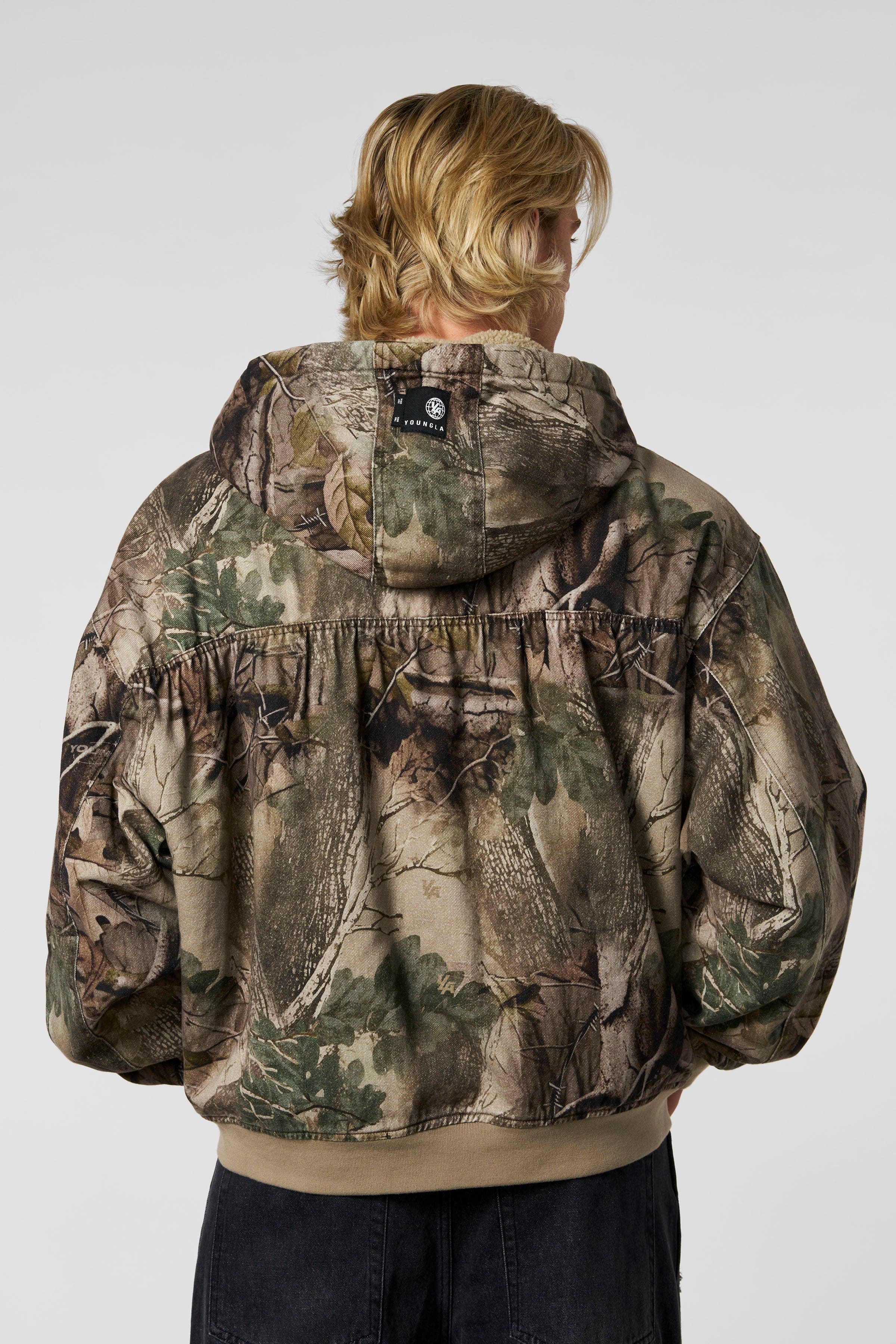 YoungLA 5014 - Camo Bronco Jackets Beige Tree Camo