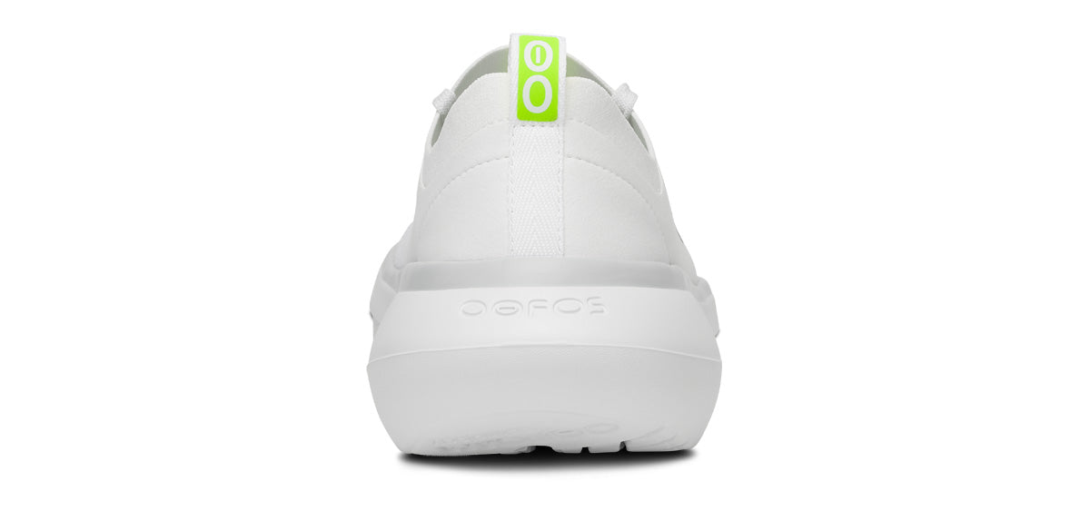 Oofos Women's Lace-Up Shoe White