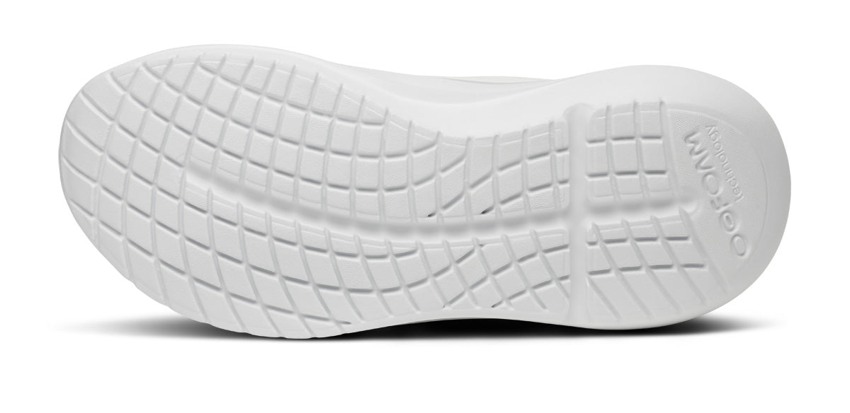 Oofos Women's Lace-Up Shoe White