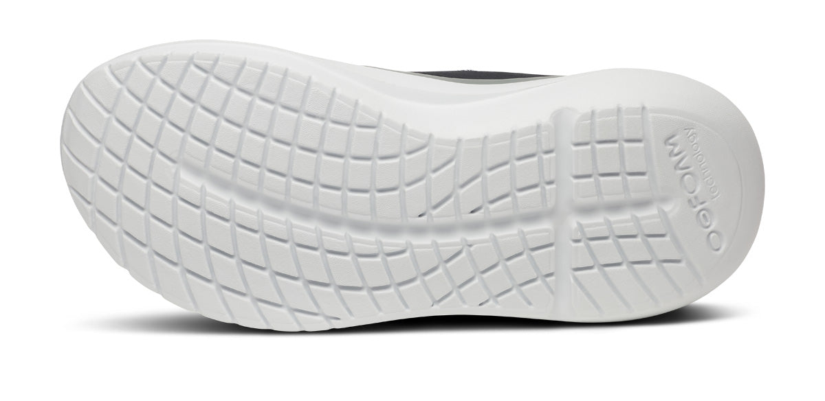 Oofos Women's Lace-Up Shoe White & Black