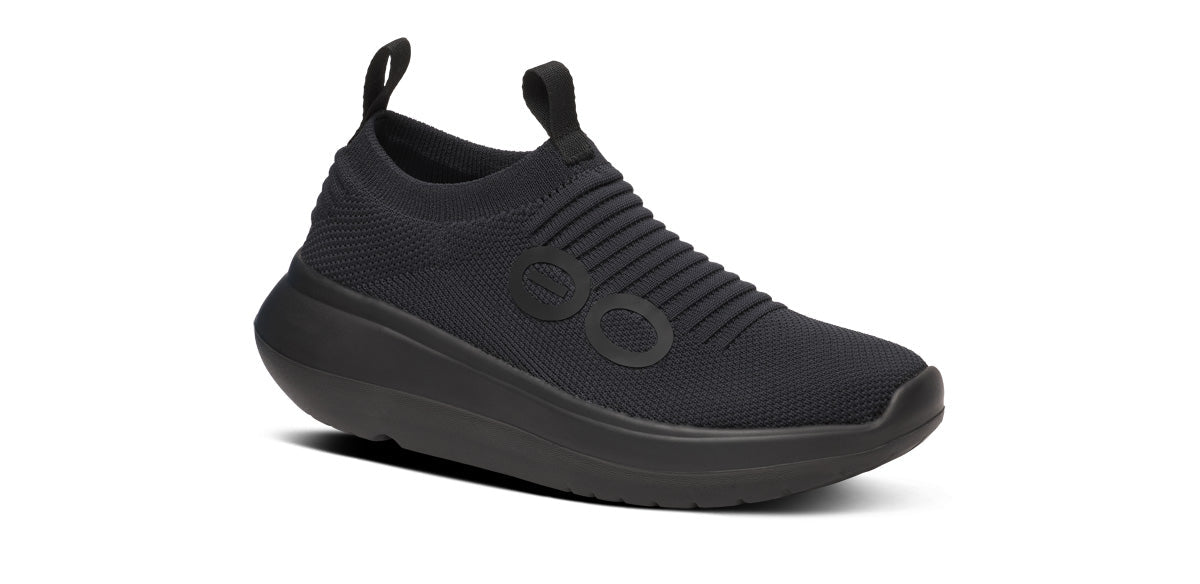 Oofos Women's Slip-On Shoe Black