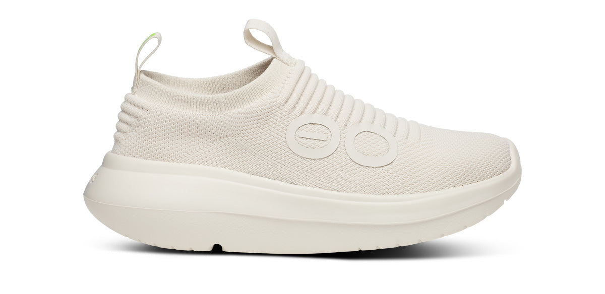 Oofos Women's Slip-On Shoe Chalk