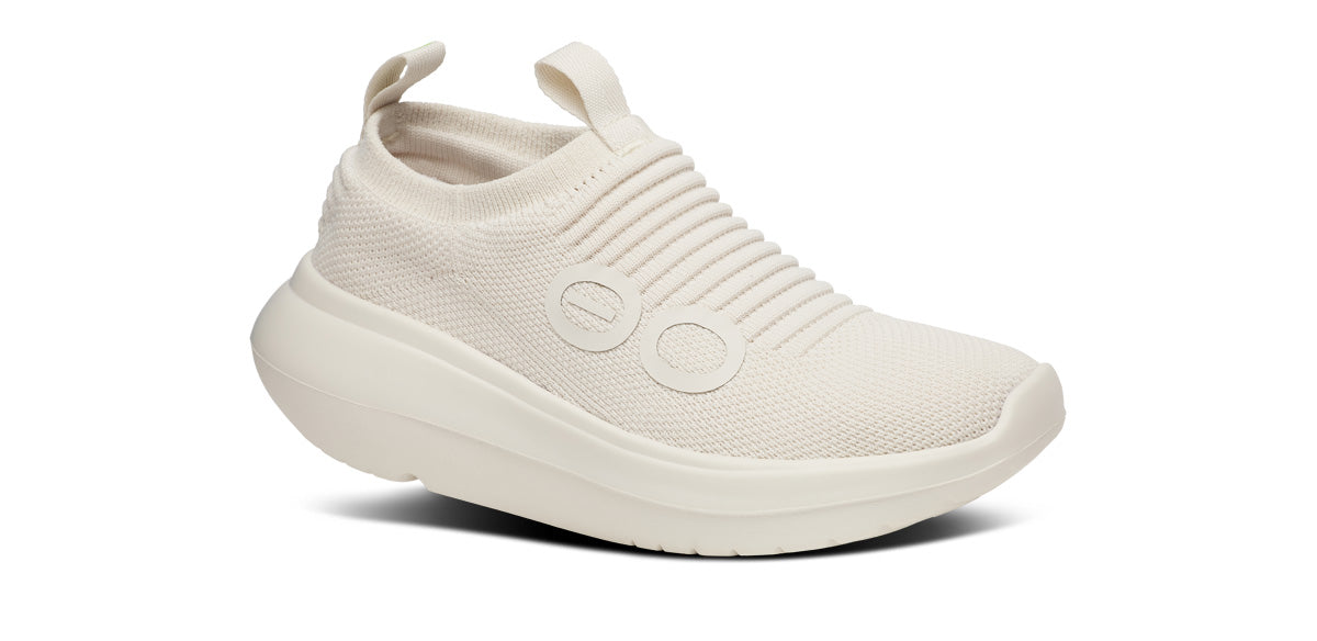 Oofos Women's Slip-On Shoe Chalk