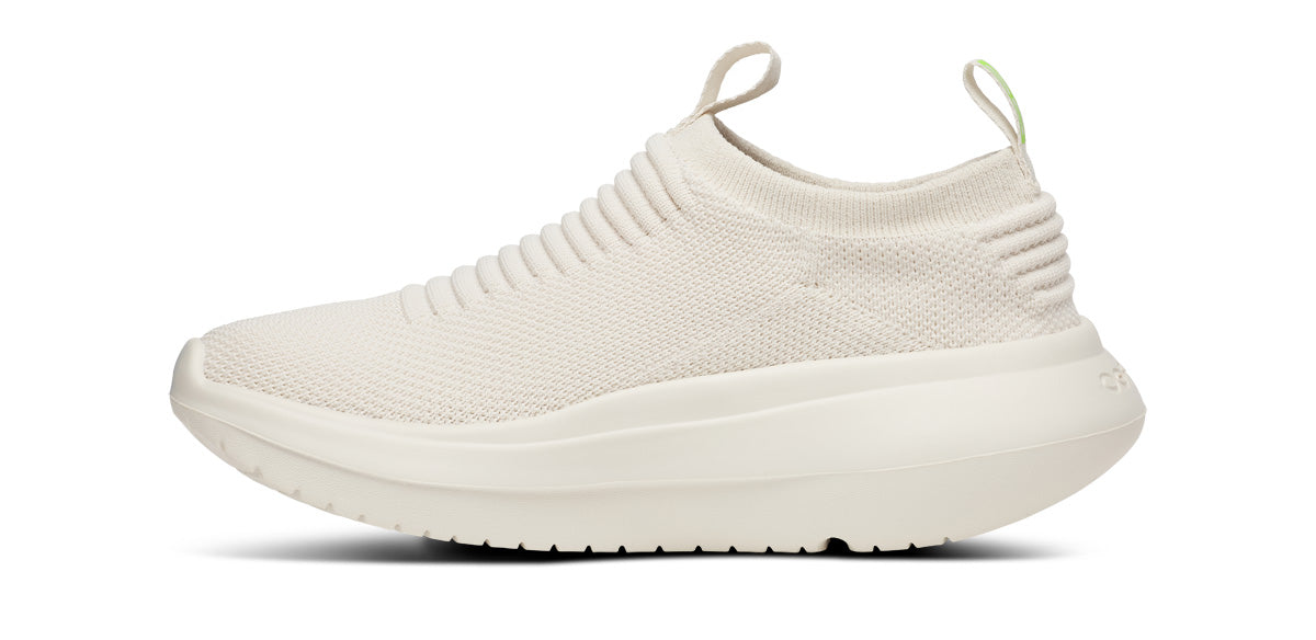 Oofos Women's Slip-On Shoe Chalk