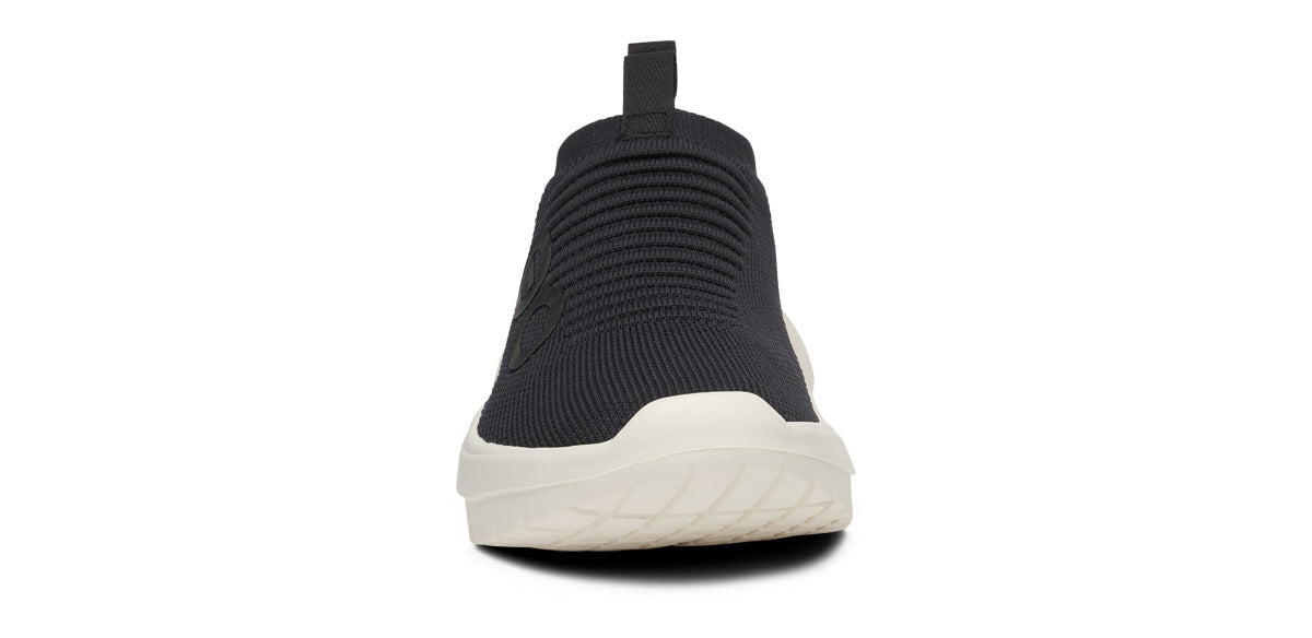 Oofos Women's Slip-On Shoe Chalk & Black