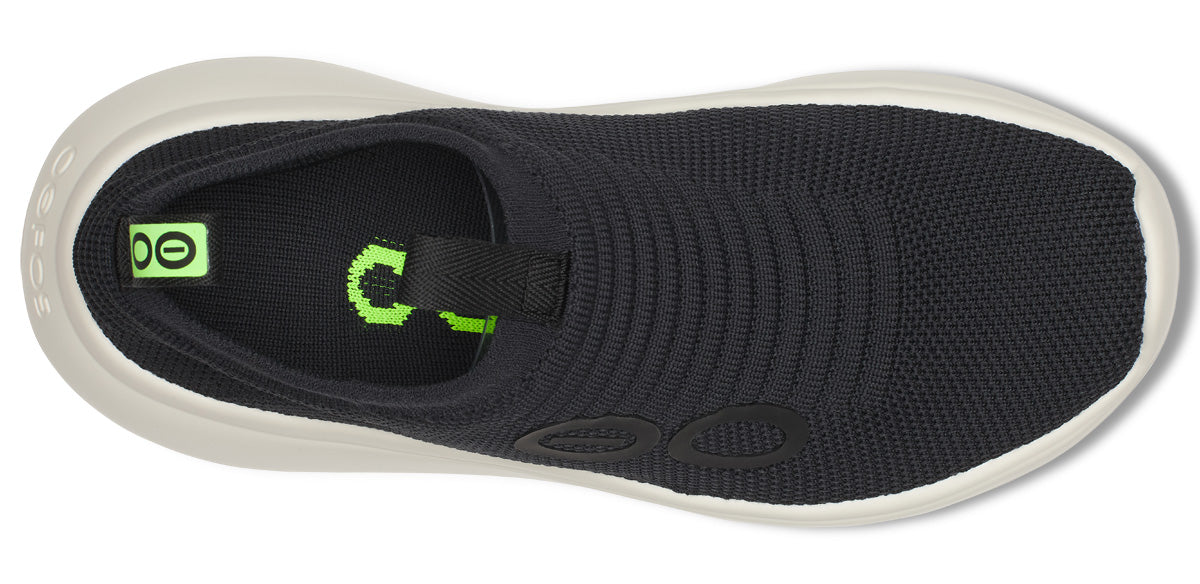 Oofos Women's Slip-On Shoe Chalk & Black