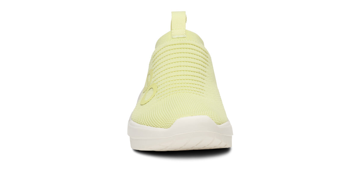 Oofos Women's Slip-On Shoe Chalk & Lemongrass