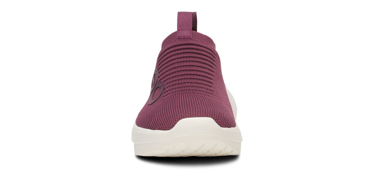 Oofos Women's Slip-On Shoe Chalk & Mulberry