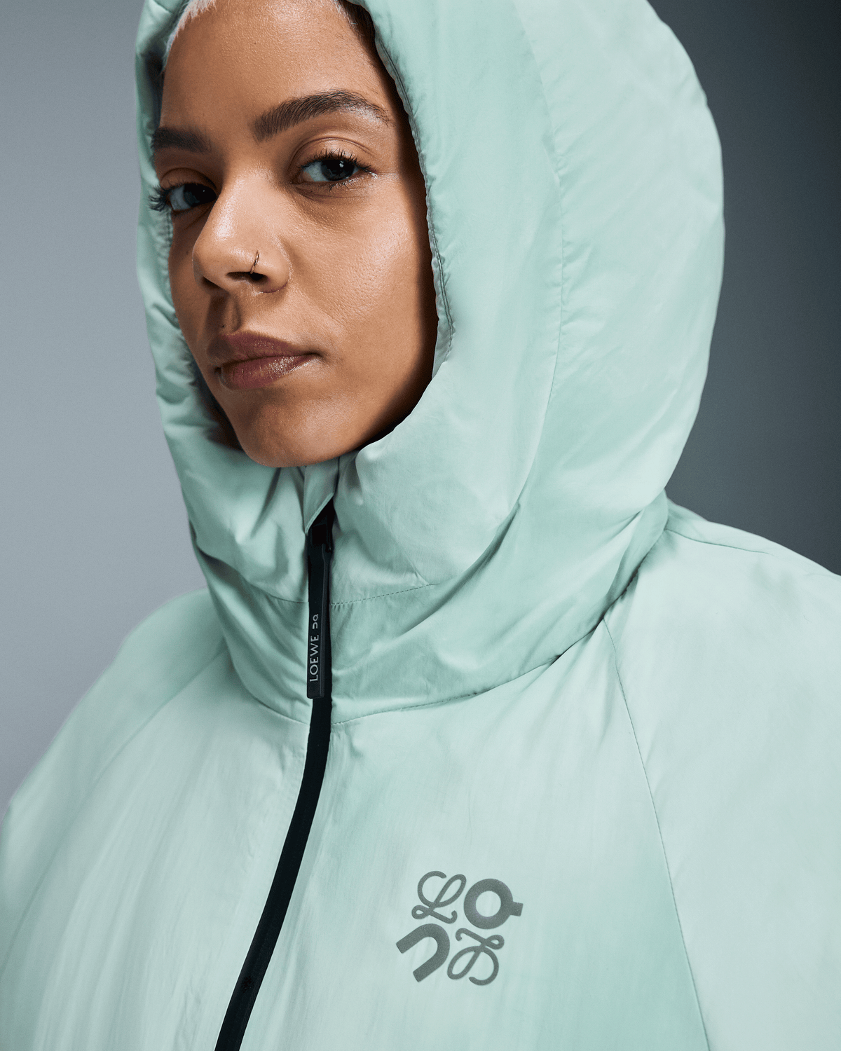 On Puffer Jacket Loewe White | Multicolor (Women'S)