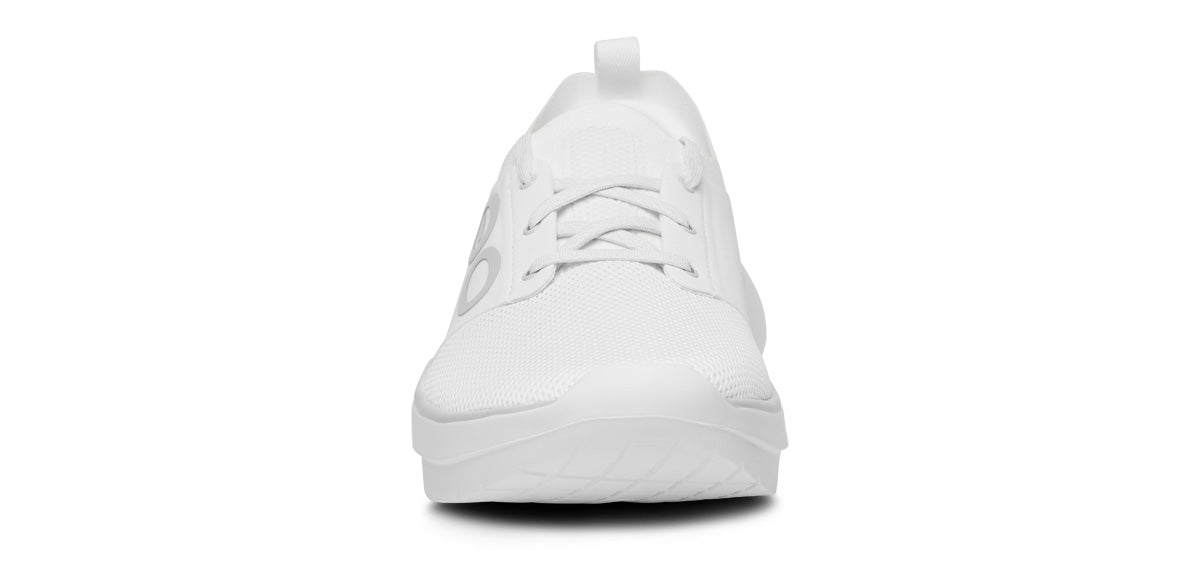 Oofos Men's Lace-Up Shoe White