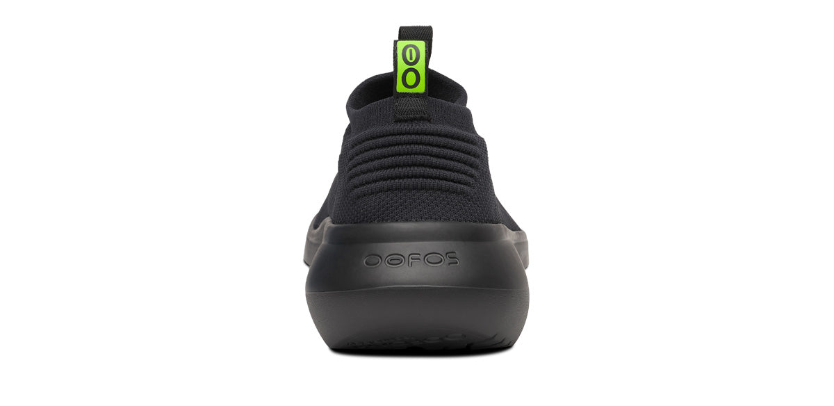 Oofos Men's Slip-On Shoe Black