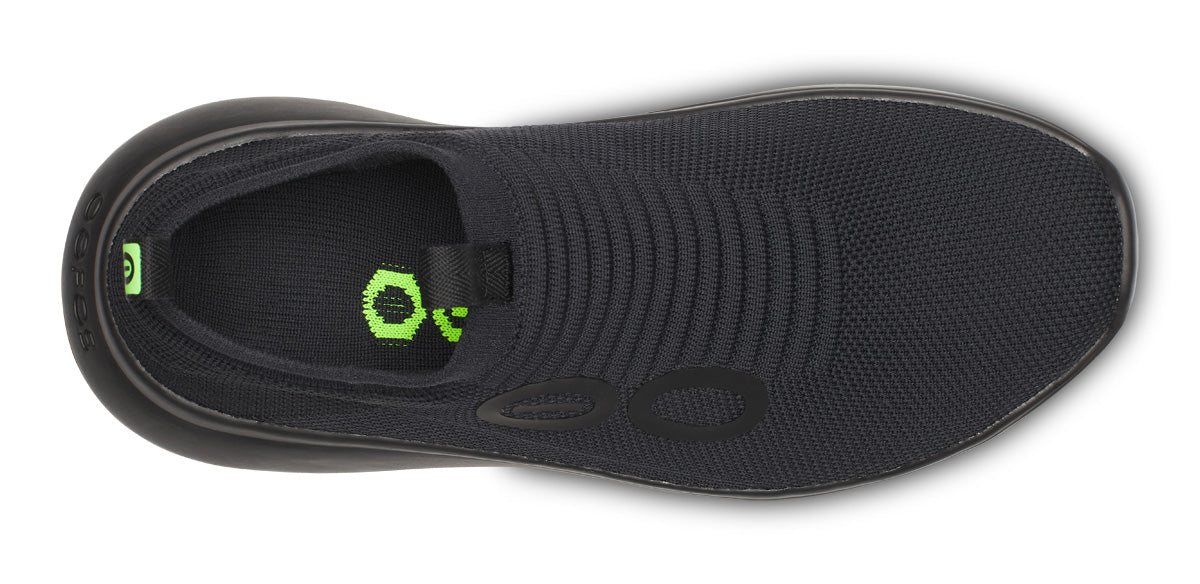Oofos Men's Slip-On Shoe Black