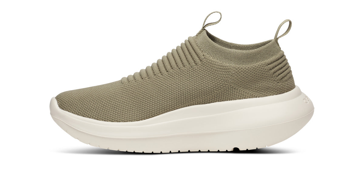 Oofos Men's Slip-On Shoe Chalk & Foliage