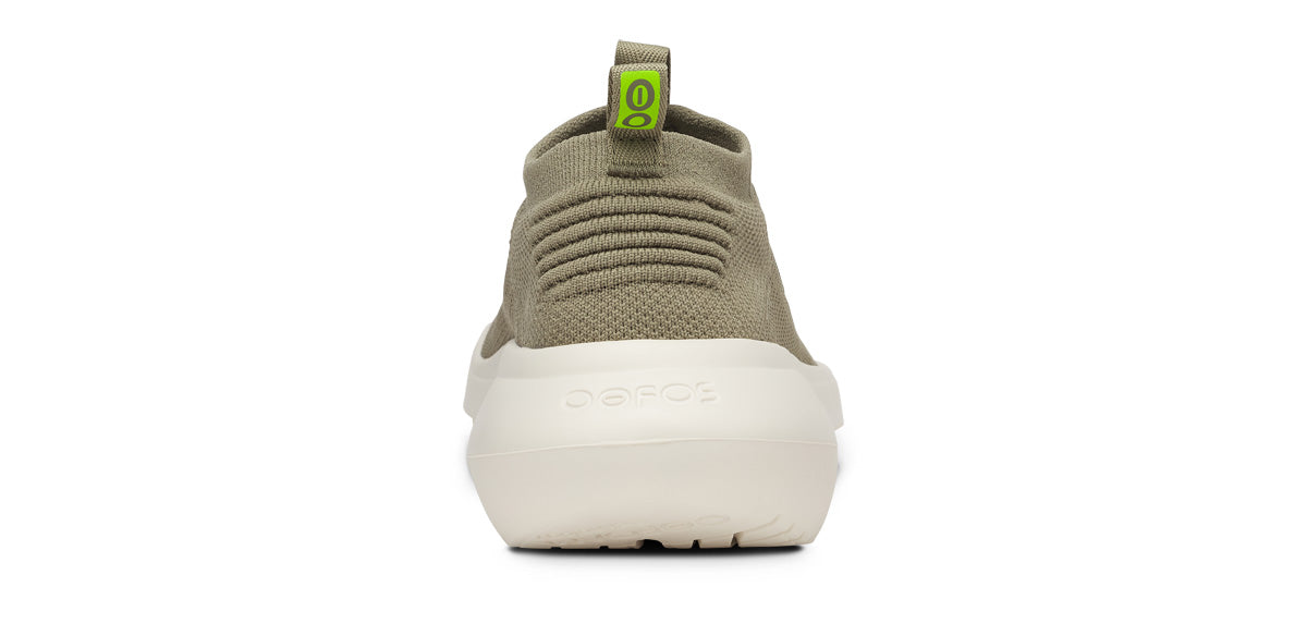 Oofos Men's Slip-On Shoe Chalk & Foliage
