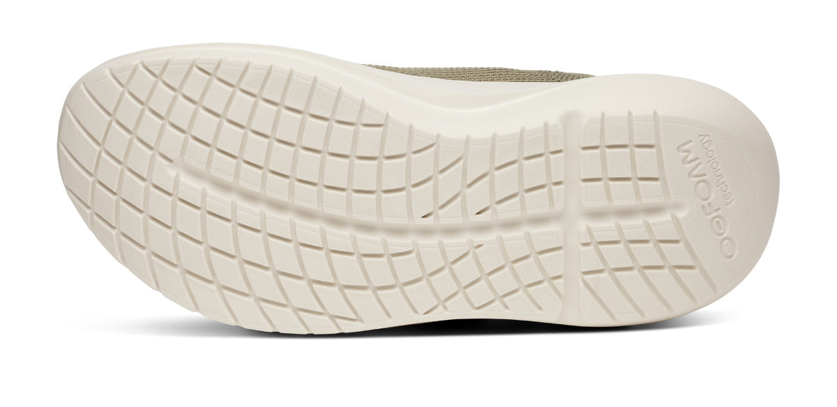 Oofos Men's Slip-On Shoe Chalk & Foliage