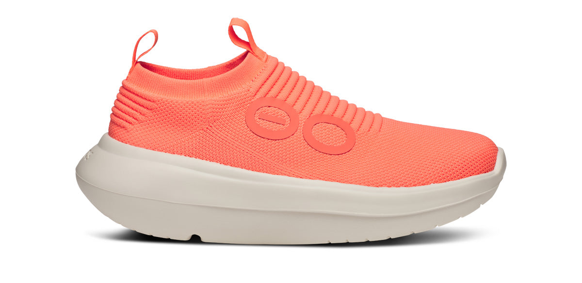 Oofos Men's Slip-On Shoe Chalk & Sunburst