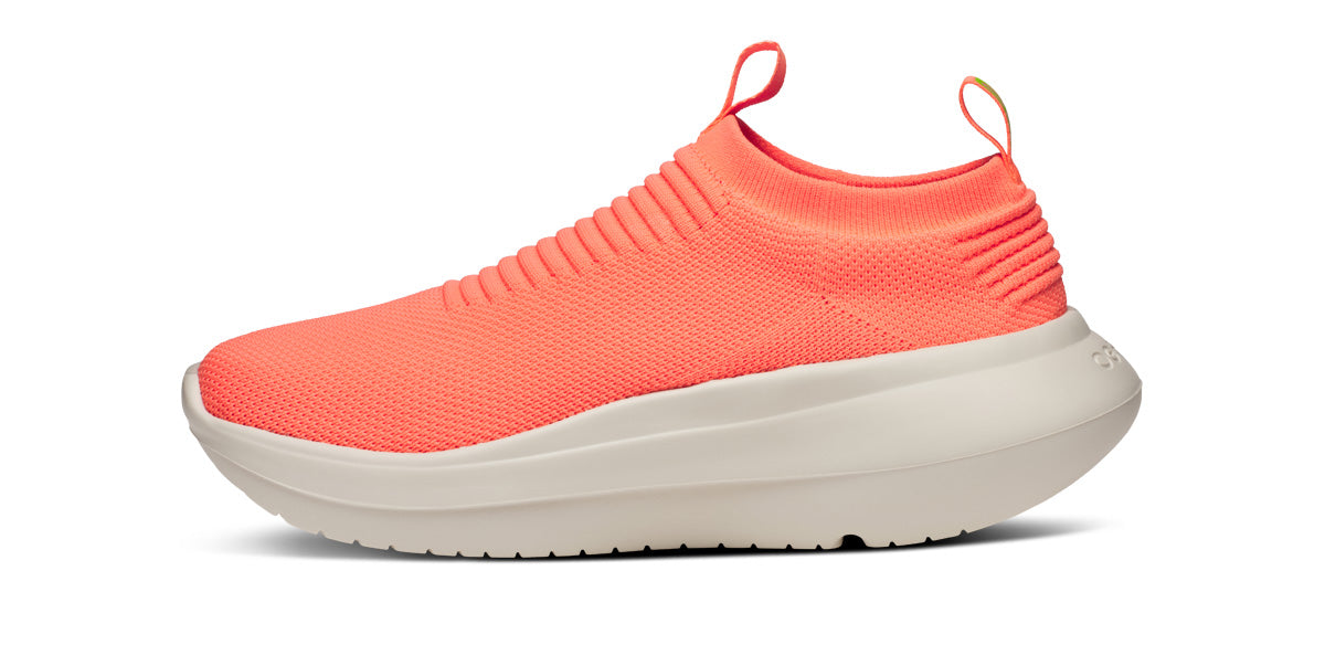 Oofos Men's Slip-On Shoe Chalk & Sunburst
