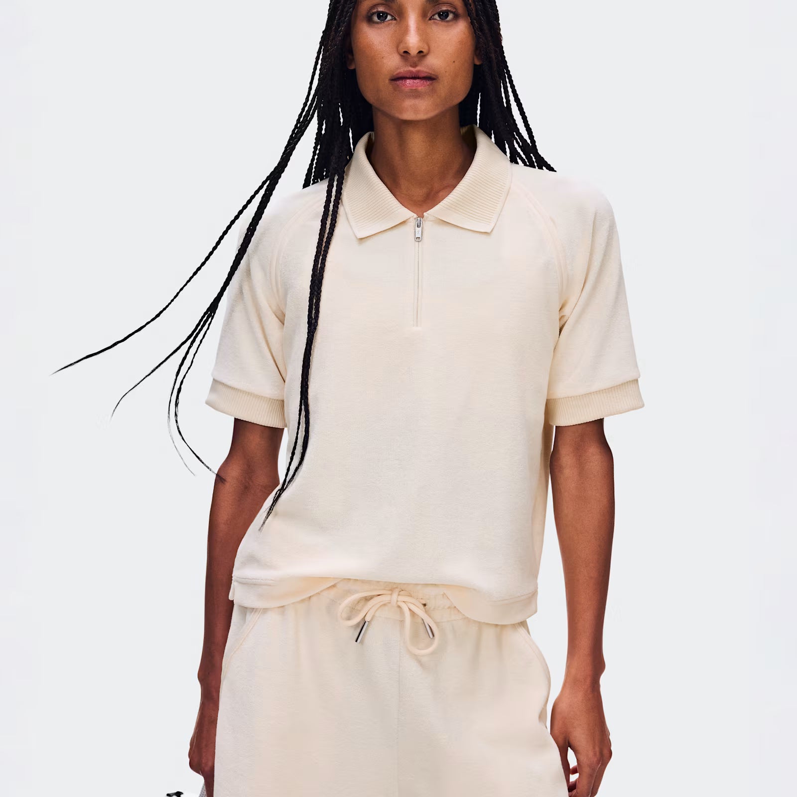 On Courtside Polo Terry Chantilly (Women'S)