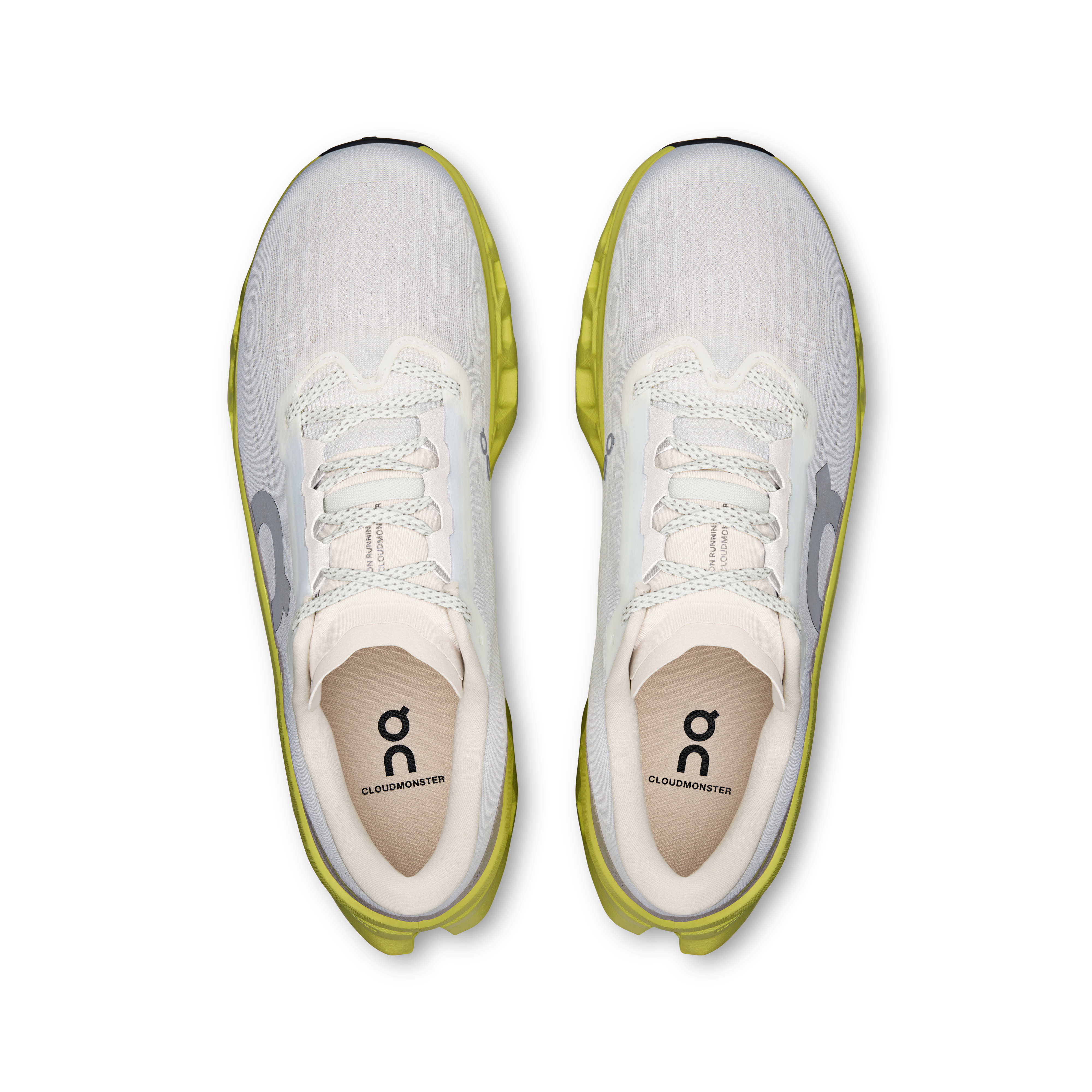On Cloudmonster 3 Ivory Limelight