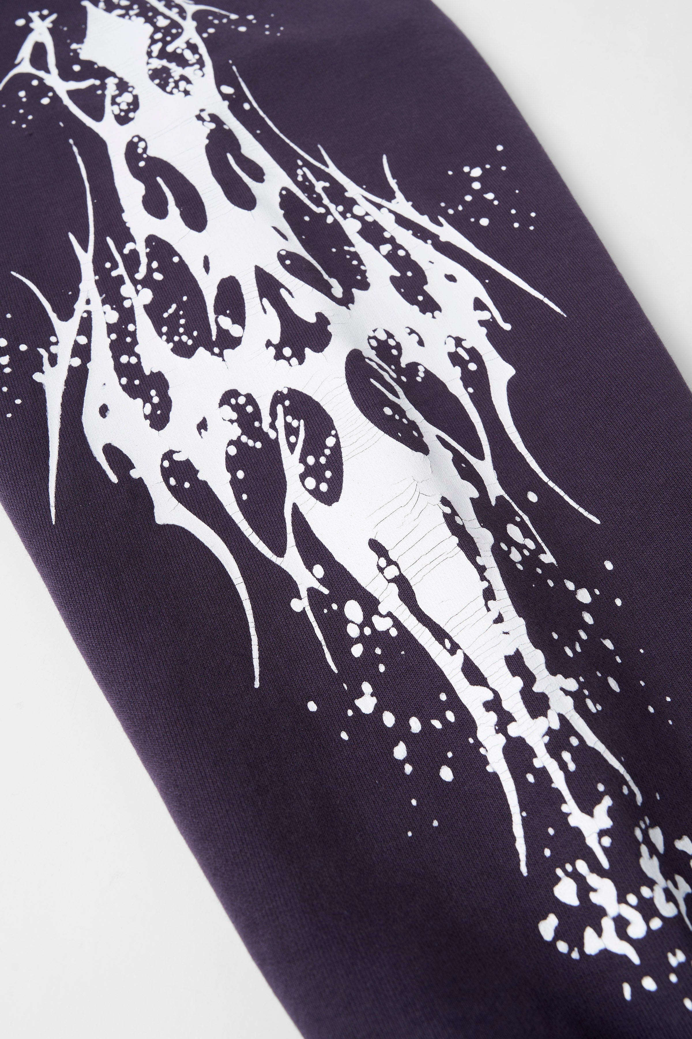 YoungLA 5128 - Venom Hoodies Purple Wash