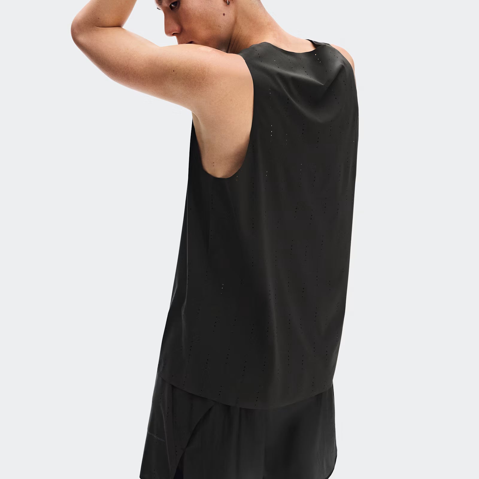 On Zero 2-In-1 Shorts Paf Molasses | Black