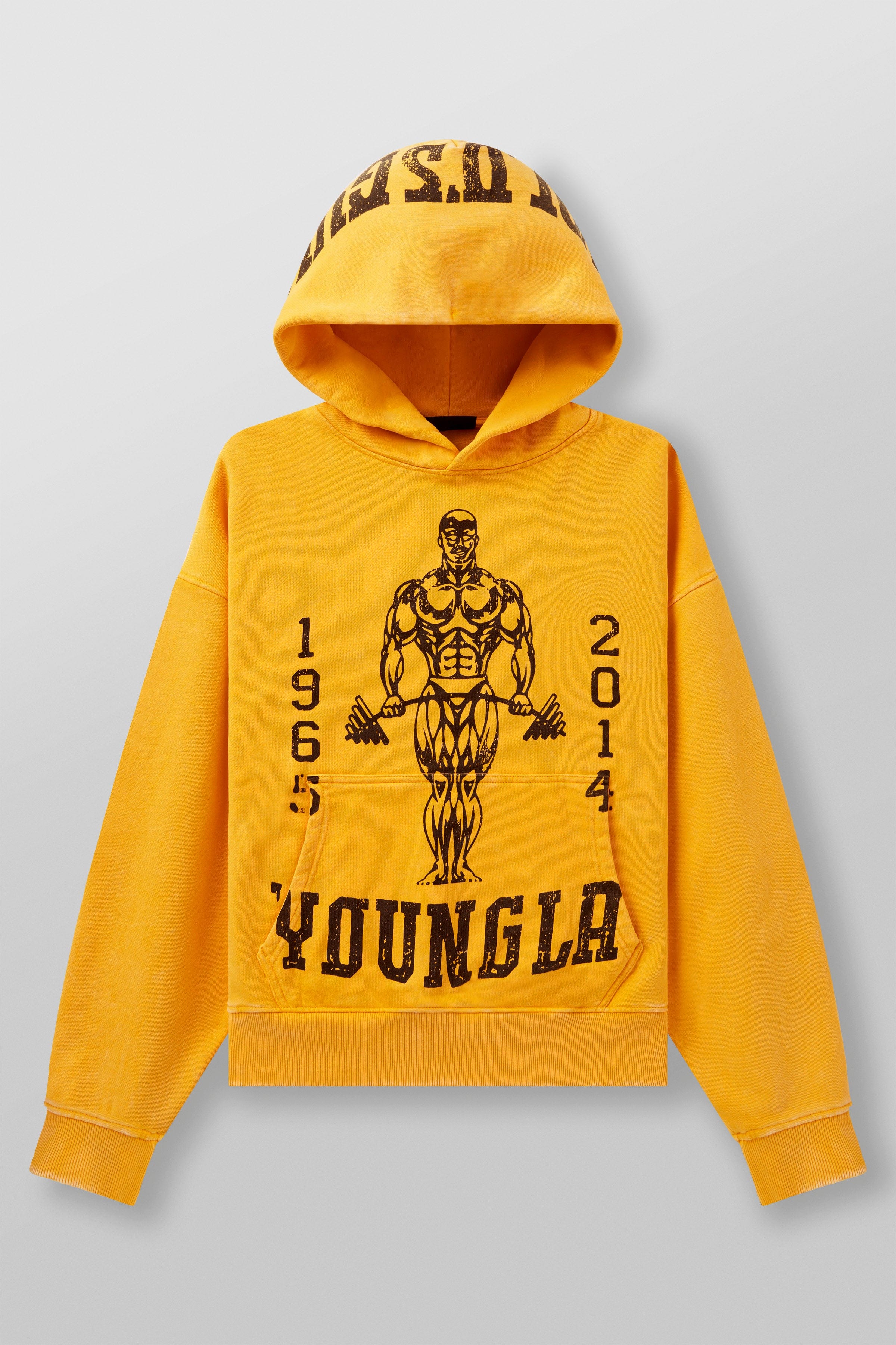 YoungLA 5152 - Golds Gym New Age Pullovers Yellow Wash