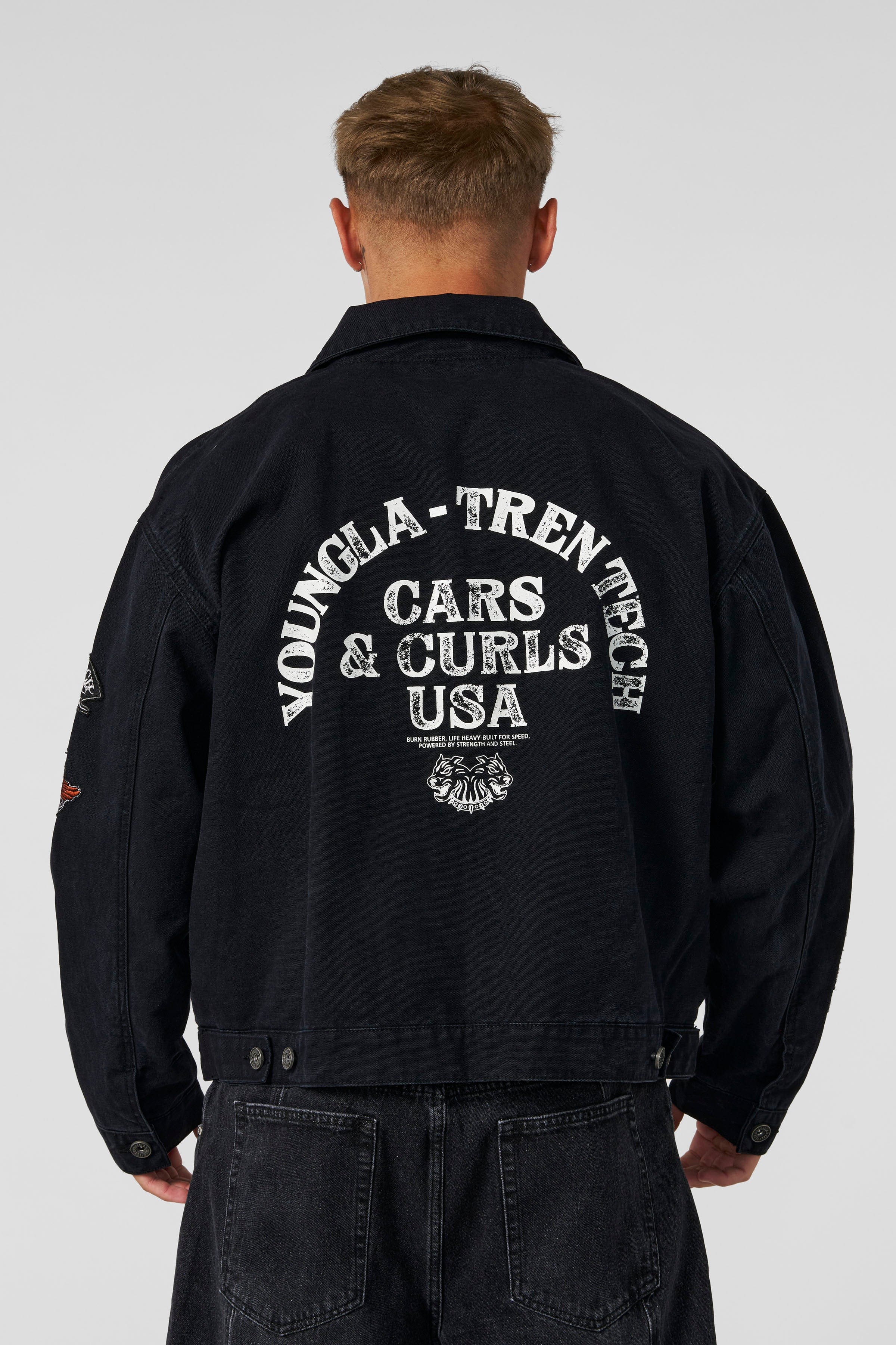 YoungLA 5194 - Cars & Curls - Shop Jackets Black