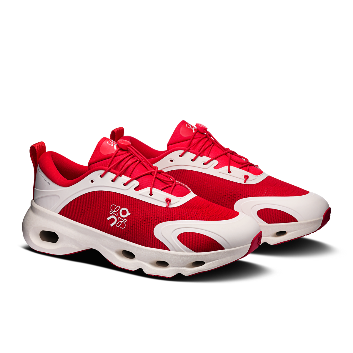 On Cloudsolo Loewe Red Eggshell