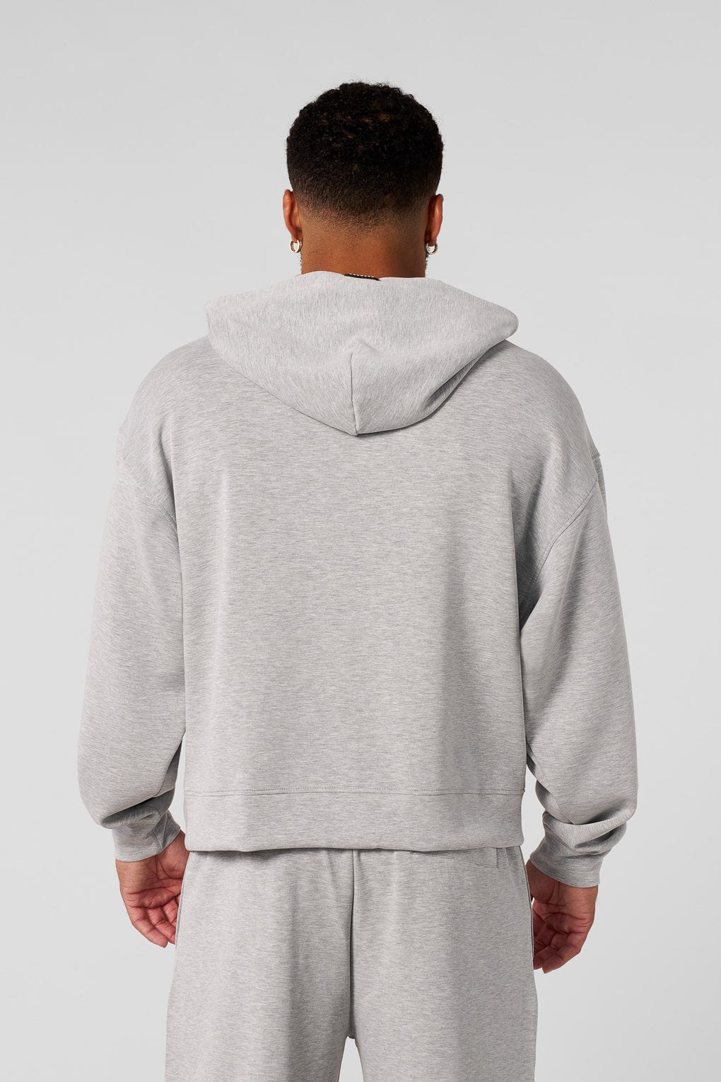 YoungLA 5215 - Soft AF Zip Ups Heather Grey