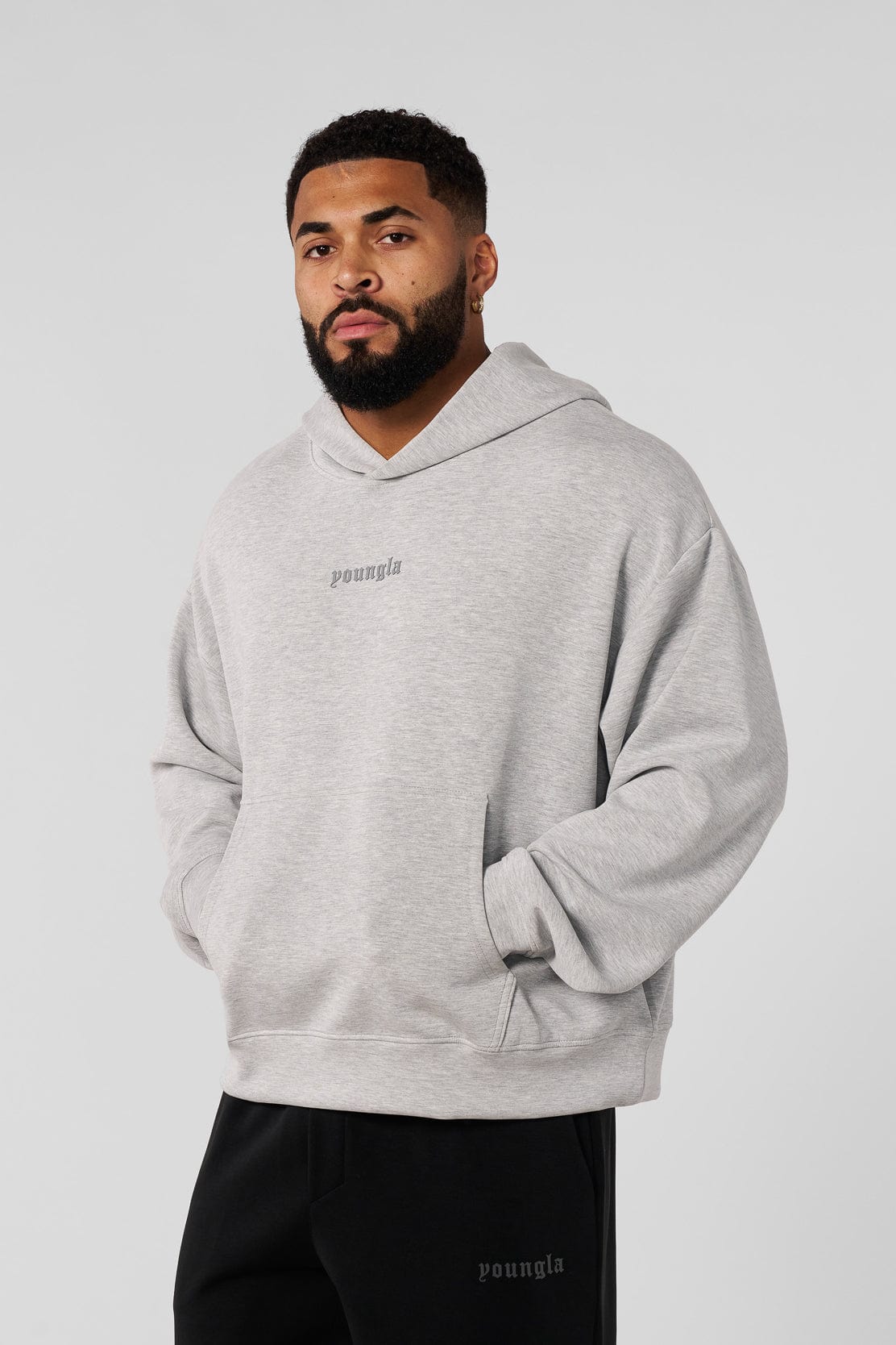 YoungLA 5216 - Soft AF Pullovers Heather Grey