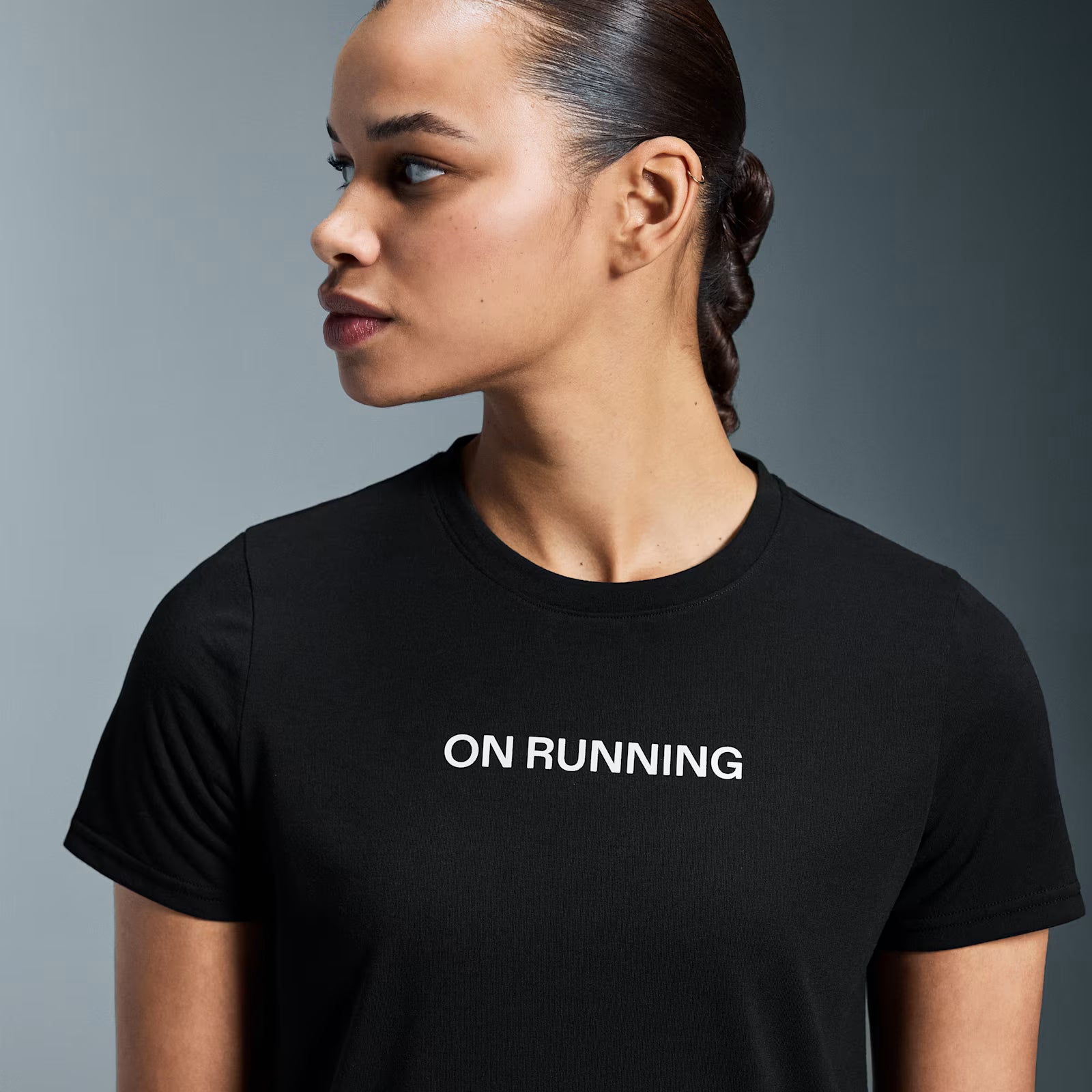 On On Run-T Black (Women'S)