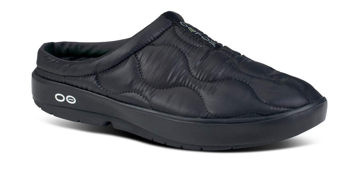 Oofos Women's Primaloft Slipper Black Thermo