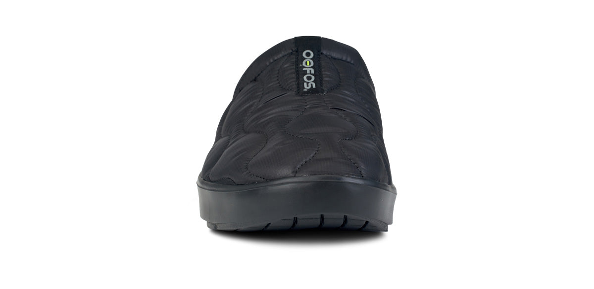 Oofos Women's Primaloft Slipper Black Thermo