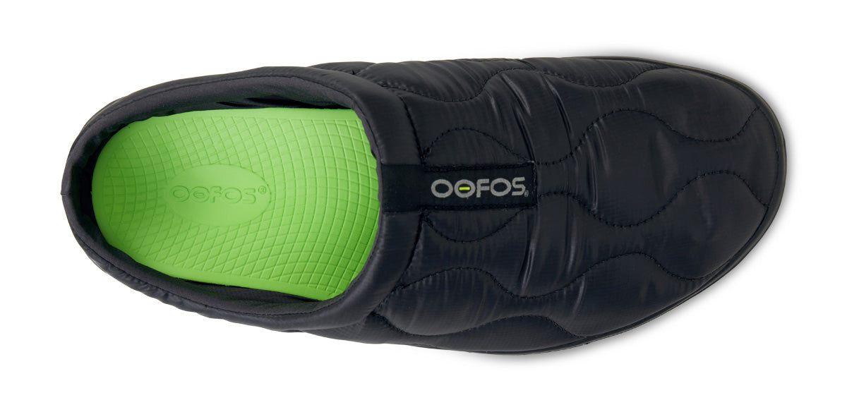 Oofos Women's Primaloft Slipper Black Thermo