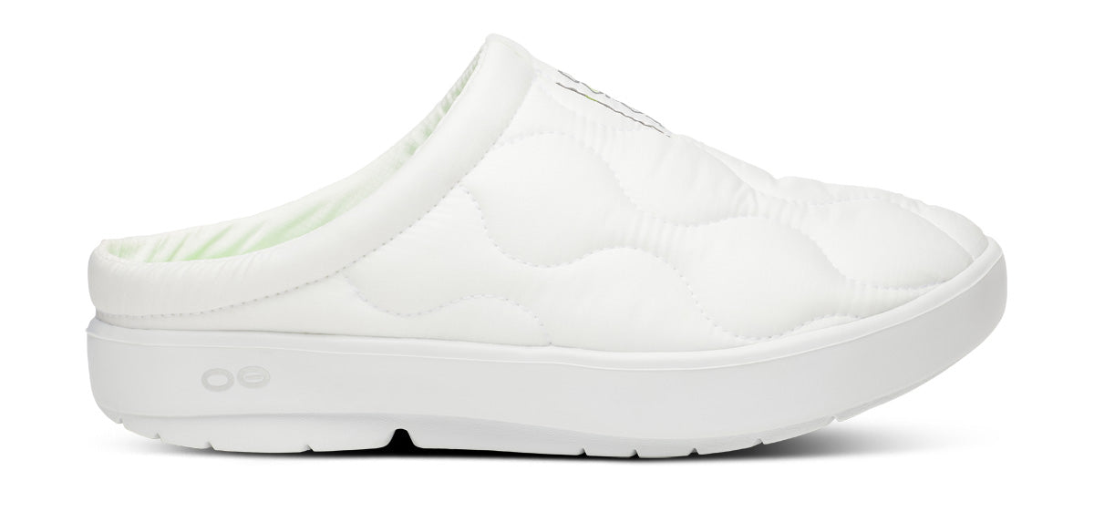 Oofos Women's Primaloft Slipper White Thermo