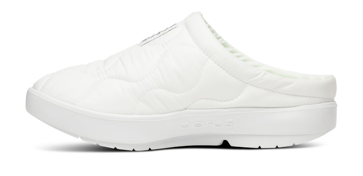 Oofos Women's Primaloft Slipper White Thermo
