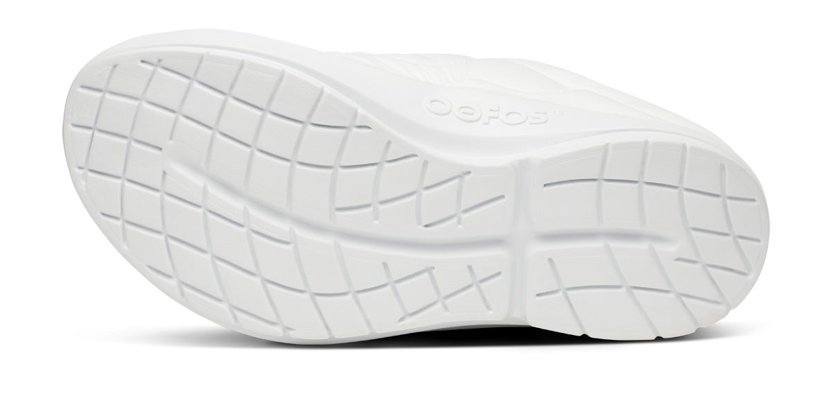 Oofos Women's Primaloft Slipper White Thermo