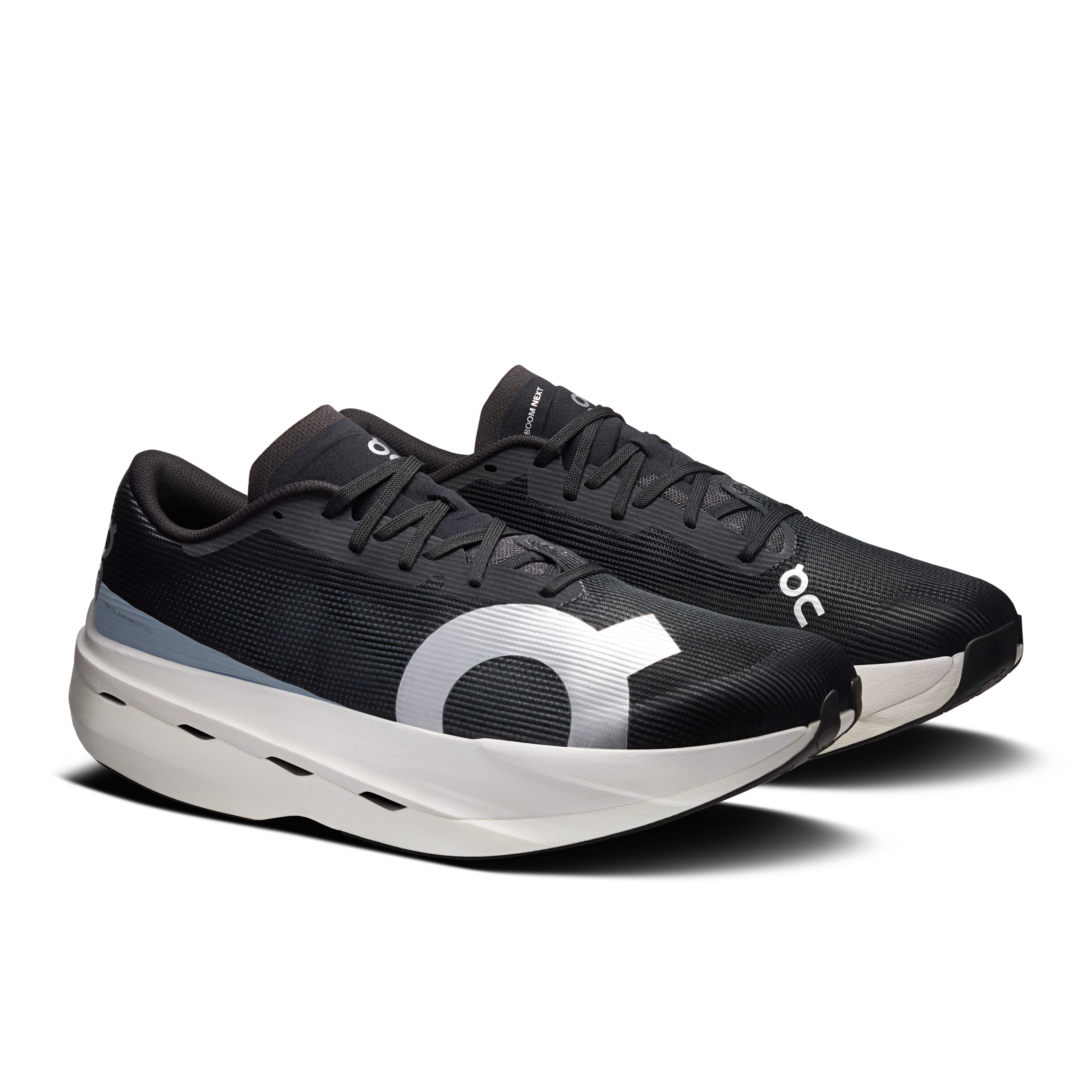 On Cloudboom Volt White Black