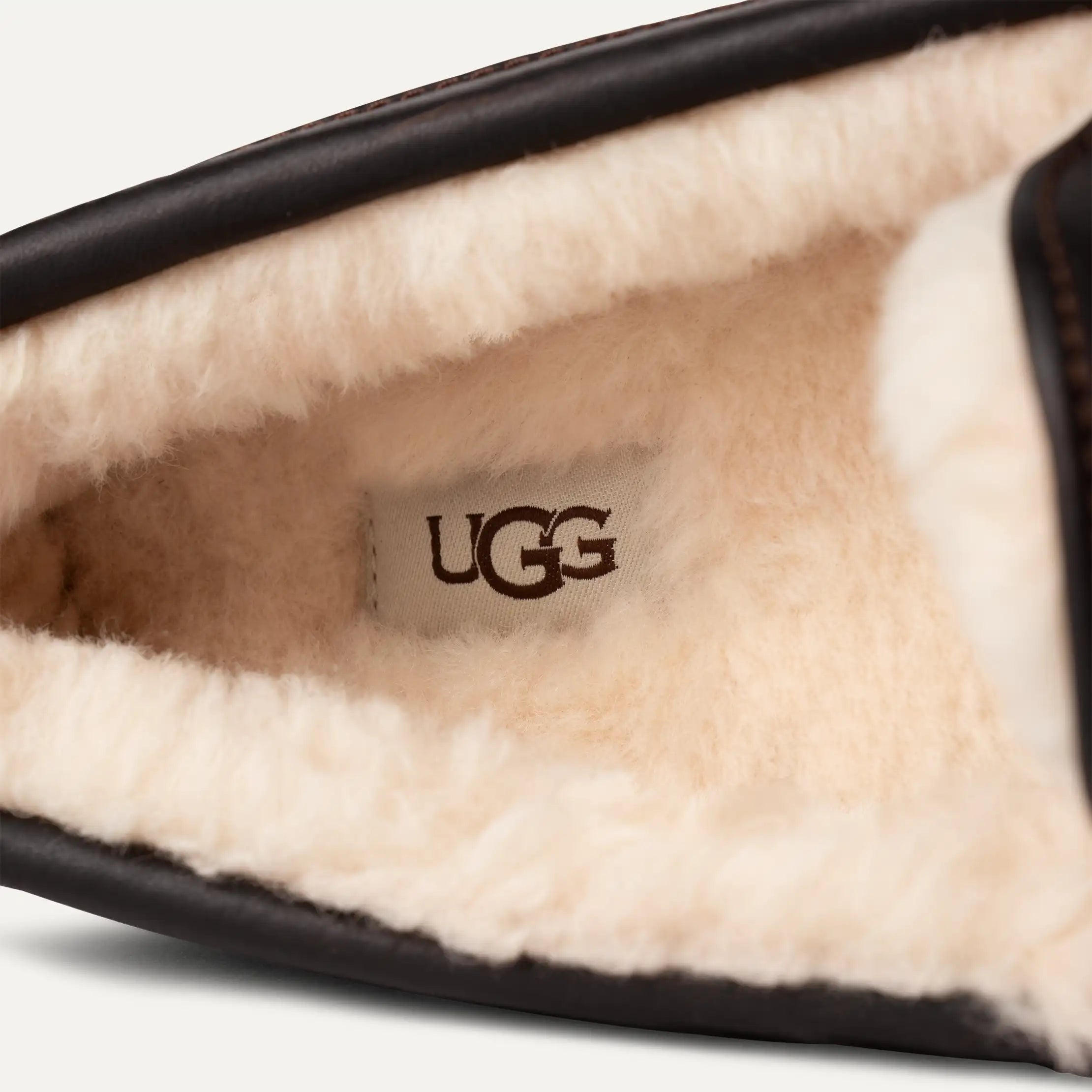 Ugg Ascot Leather Slipper Dark Spice