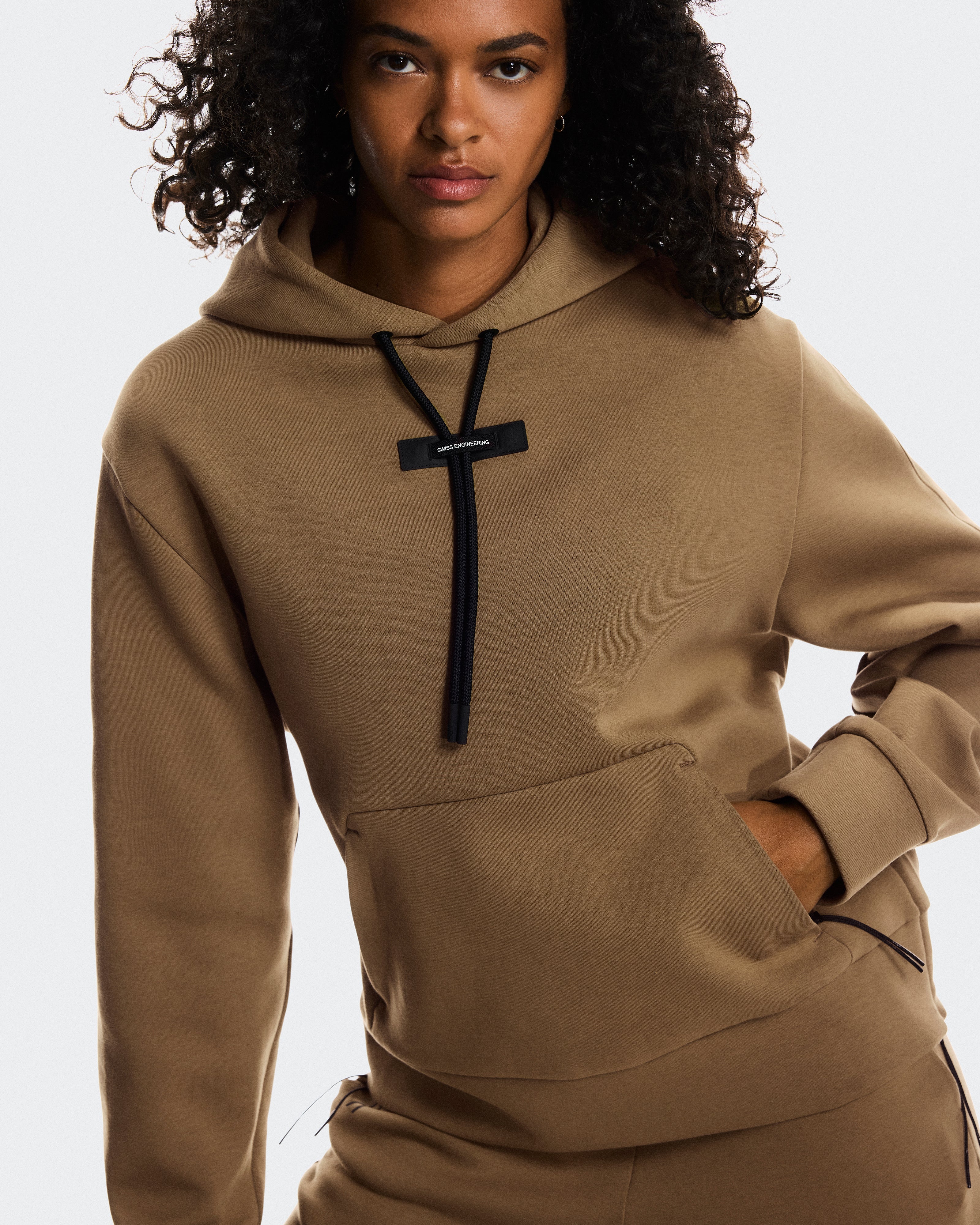 On Focus Tech Hoodie Nutmeg (Women'S)
