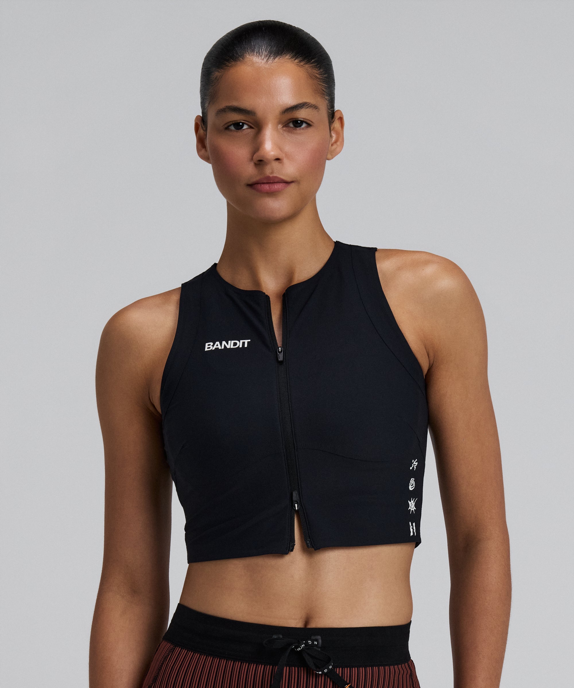 Bandit Womens Adapto Distance Race Top Black
