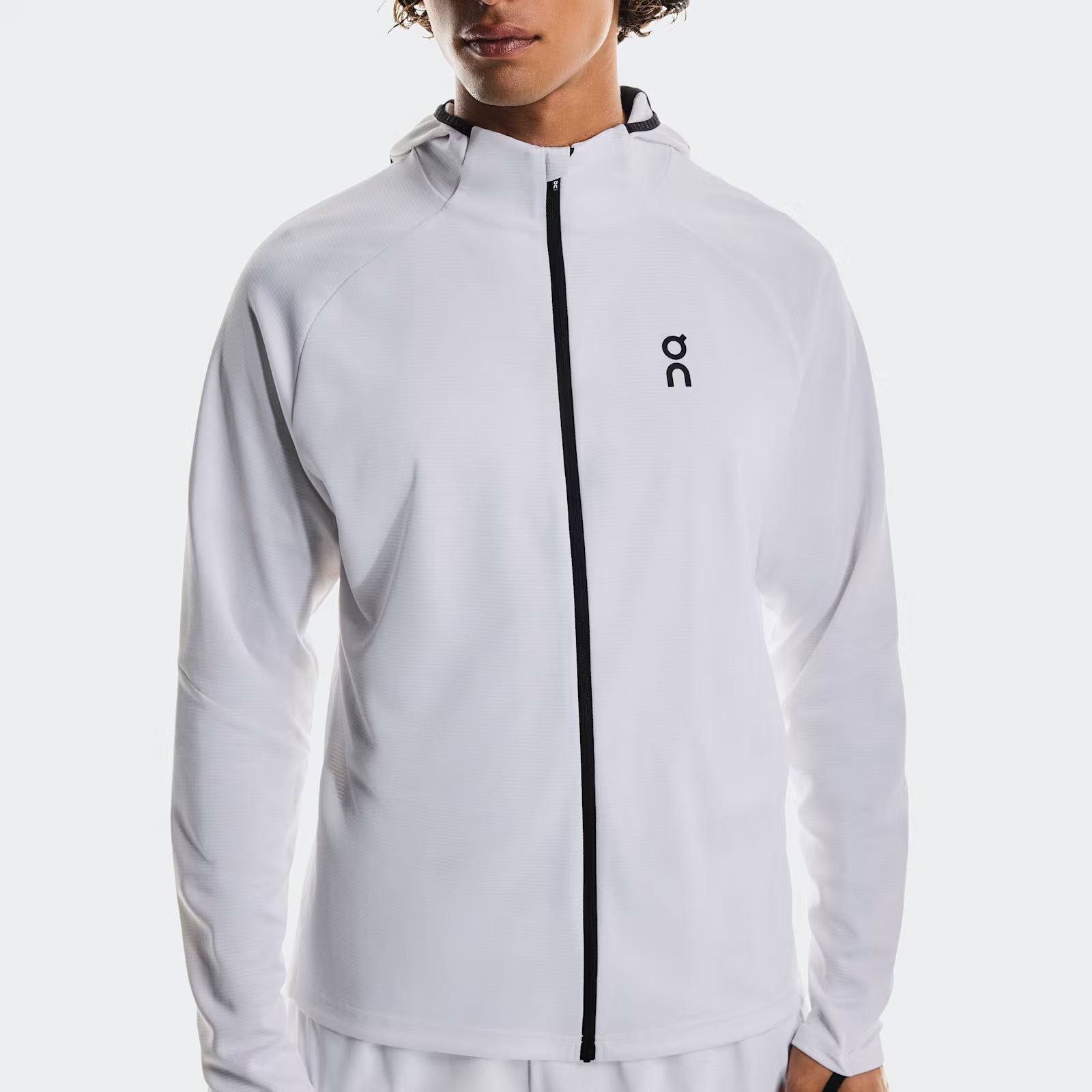 On Climate Zip Hoodie White