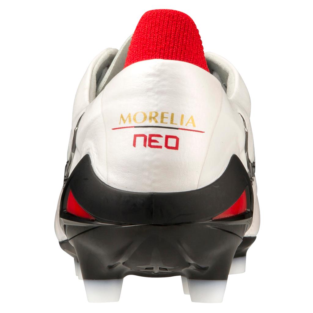 Mizuno Morelia Neo Iv Fg Firm Ground Made In Japan Kl Soccer Cleat White Black