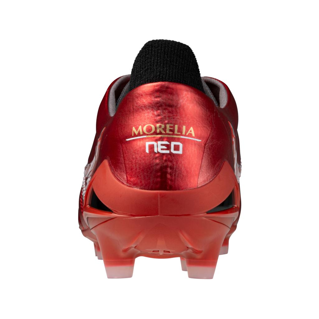 Mizuno Morelia Neo Iv Fg Firm Ground Made In Japan Kl Soccer Cleat Red White