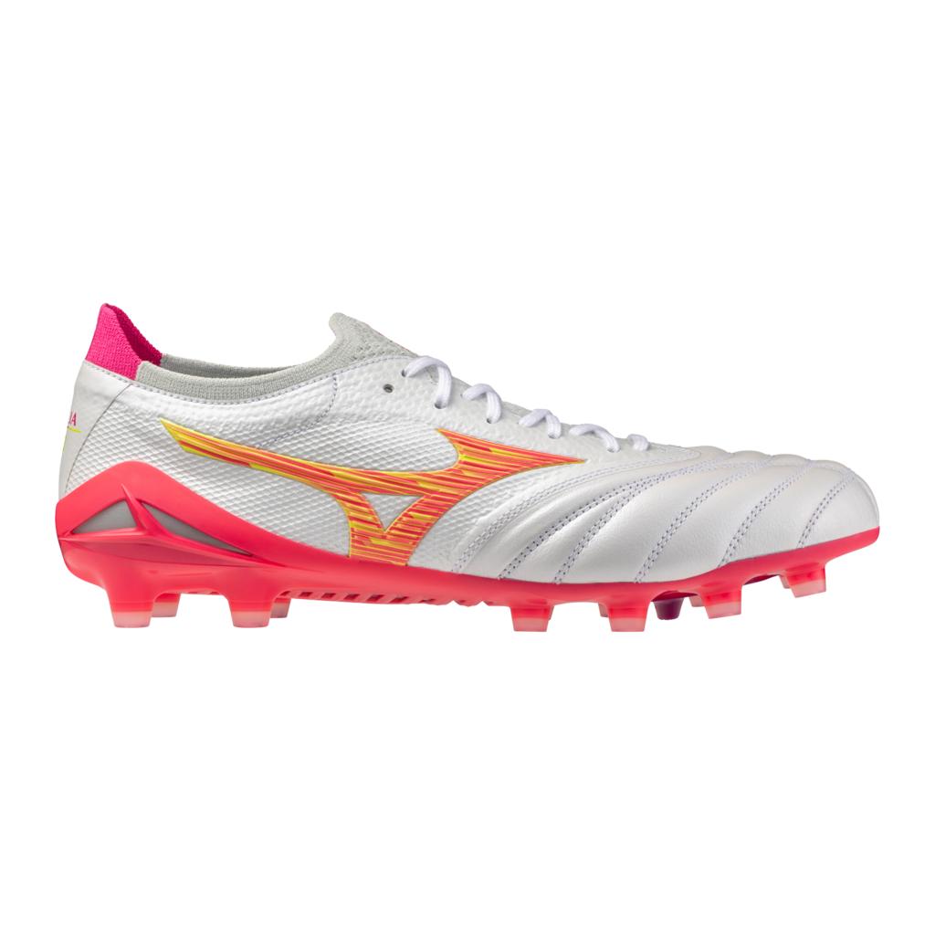 Mizuno Morelia Neo Iv Beta Fg Firm Ground Made In Japan Kl Soccer Cleat White Pink Tetra