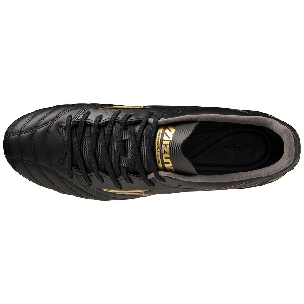 Mizuno Morelia Neo Iv Pro Fg Firm Ground Kl Soccer Cleat Black Gold