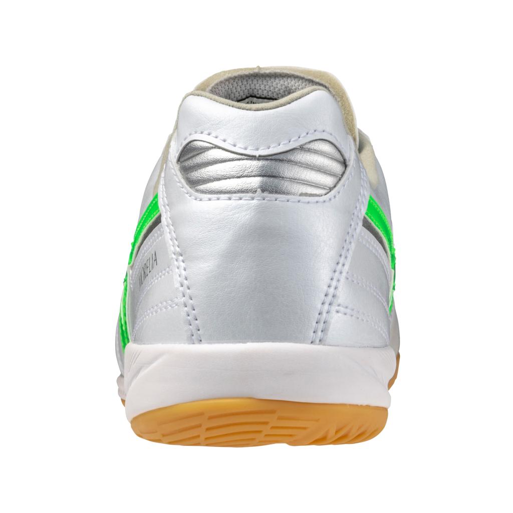 Mizuno Morelia Sala Elite In Indoor Soccer Shoe White Neon Green